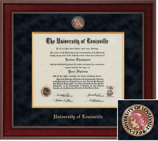 Church Hill Classics Presidential Diploma Frame. Bachelors, Masters, PhD - ONLINE ONLY