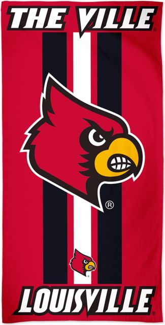 WinCraft Louisville Cardinals Beach Towel - Red
