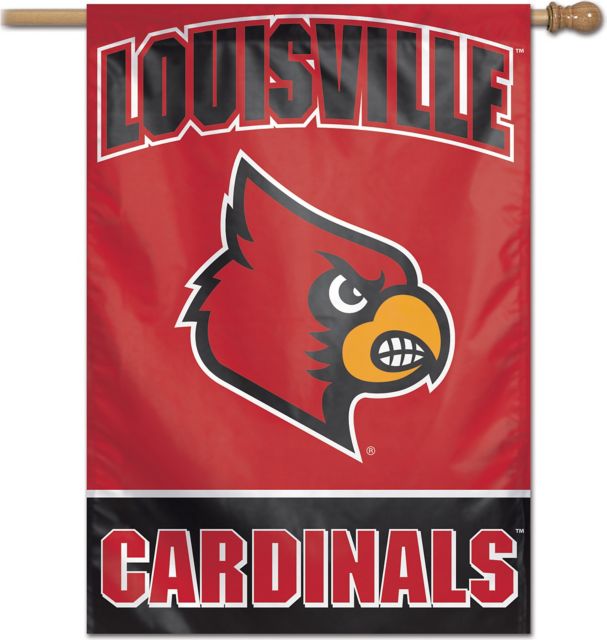 University Of Louisville 28''X40'' Vertical Flag  - ONLINE ONLY