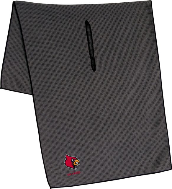 University Of Louisville 19''X41'' Grey Microfiber Towel - ONLINE ONLY