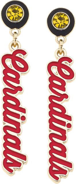 University of Louisville Autograph Enamel Earrings