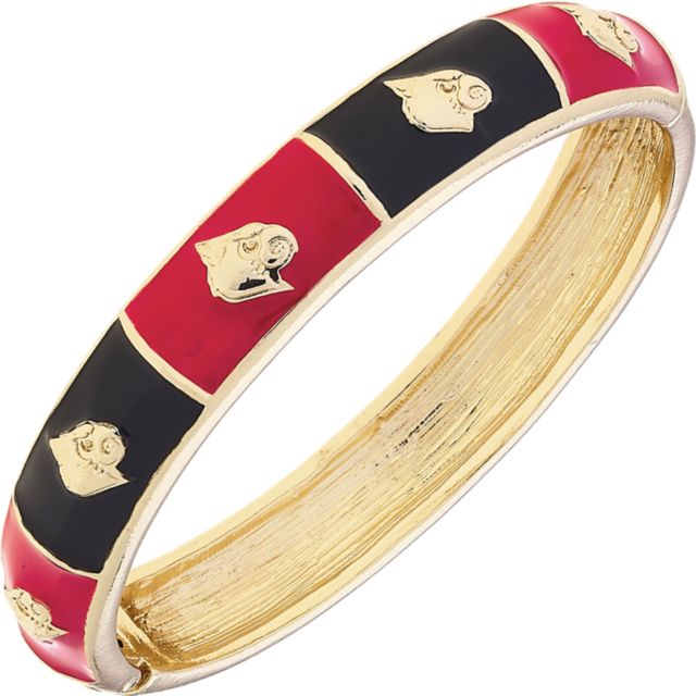 University of Louisville Checkered Hinge Bangle