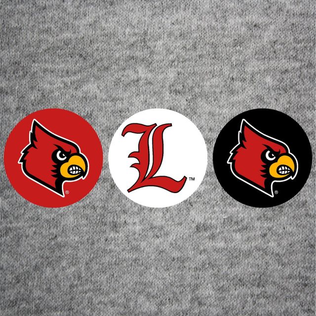 University of Louisville 3-Pack Mini Button
