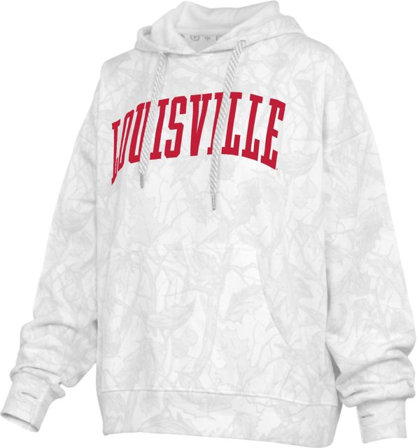 University of Louisville Women's Camo Hooded Sweatshirt
