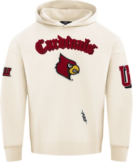 University of Louisville Cardinals Drop Shoulder Hooded Sweatshirt