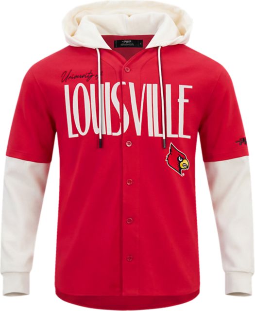 University of Louisville Cardinals OG Player 2Fer Hooded Sweatshirt