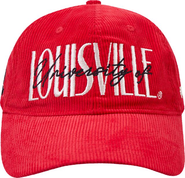 University of Louisville Bedford Cord Adjustable Cap
