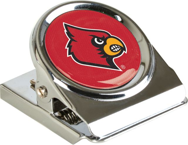 University of Louisville Car Keys ID Holder Lanyard Keychain Detachable  Breakaway Snap Buckle (Red)