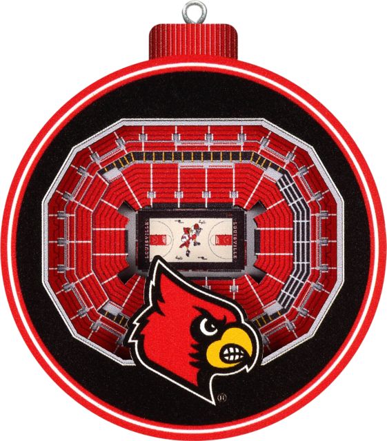 University of Louisville 3D Stadium View Ornament