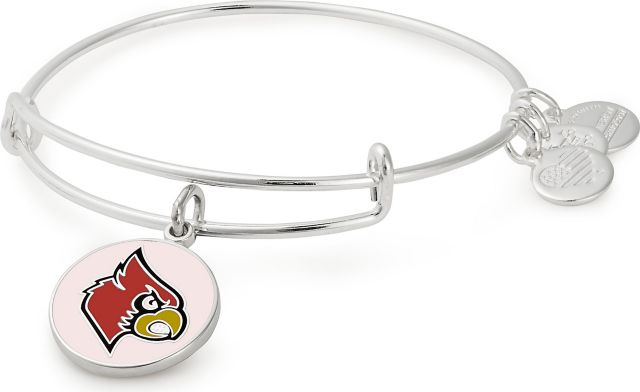 Silver Louisville Cardinals Charm Bracelet