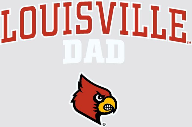 University of Louisville Cardinals Dad Decal