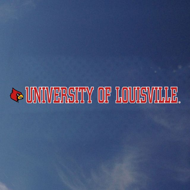 University of Louisville Cardinals Strip Decal