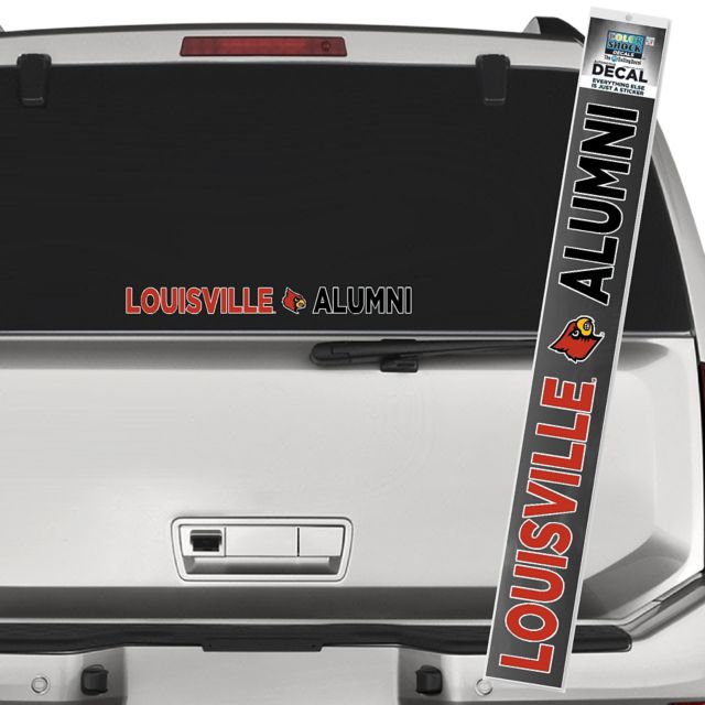 University of Louisville Cardinals Alumni Strip Decal