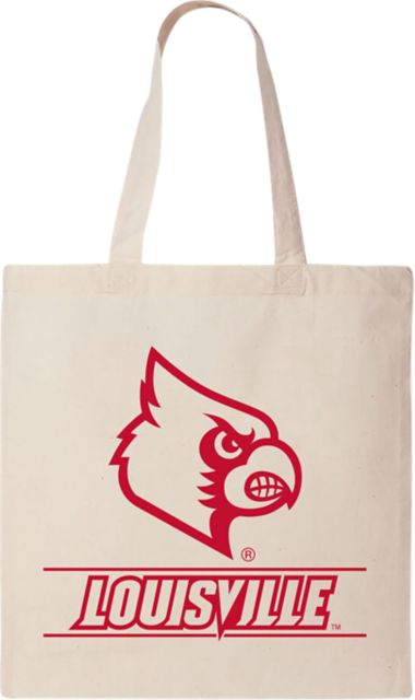 University of Louisville 15 x 16 Canvas Tote Bag