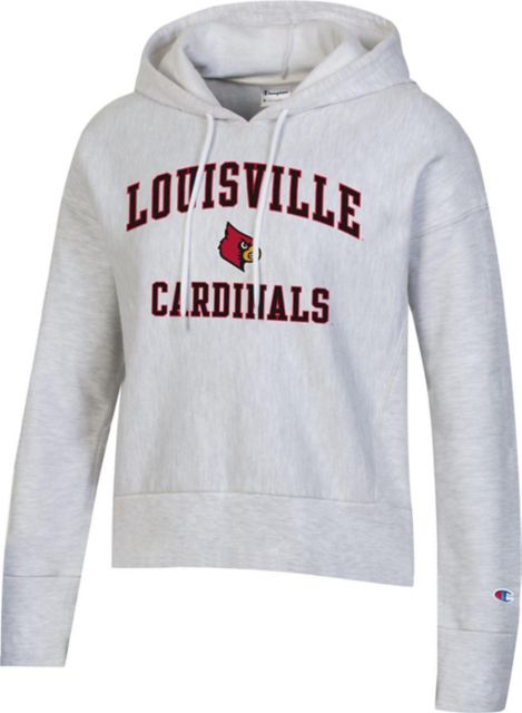 University of Louisville Women's Reverse Weave Hood - ONLINE ONLY