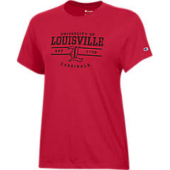 Women's League Collegiate Wear Charcoal Louisville Cardinals Waffle  Oversized Long Sleeve Hoodie T-Shirt