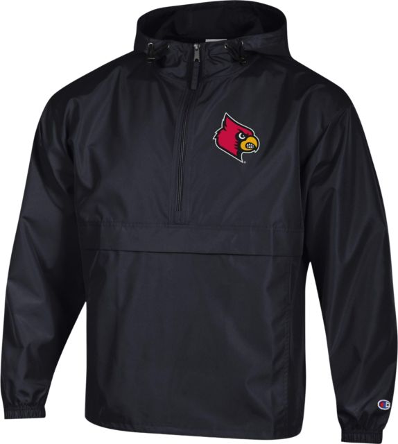 Women's Antigua Black Louisville Cardinals Altitude Full-Zip Puffer Jacket  