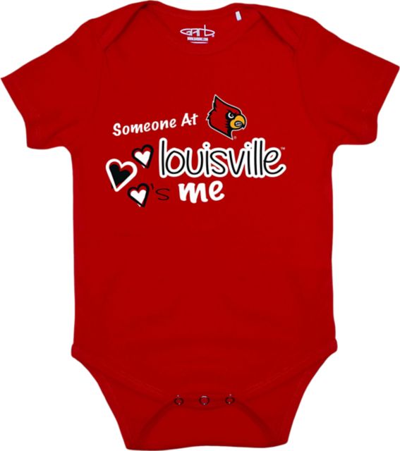 University of Louisville Cardinals Otis Infant Bodysuit | Garb | White | 6 Months