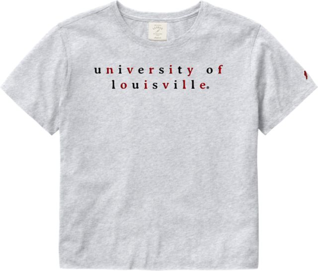 University of Louisville Cardinals Pride Short Sleeve T-Shirt | Champion | Black | Small