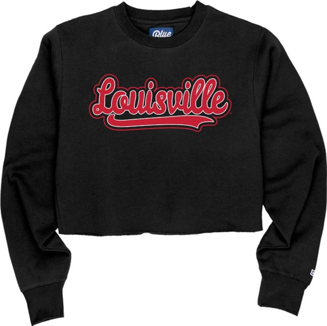 university of louisville sweatshirt cropped