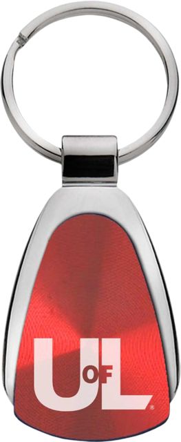 University of Louisville Tear Drop Keytag