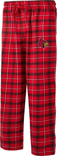 University of Louisville Cardinals Ledger Pants | College Concepts | Red/Black | XLarge