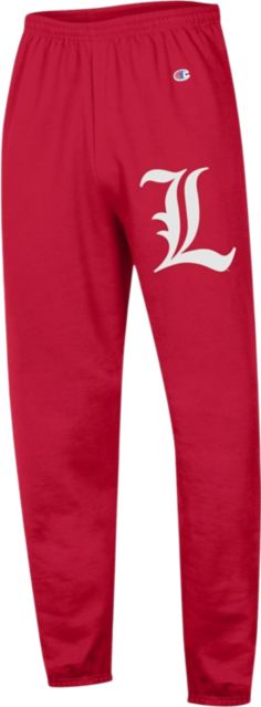 University of Louisville Sweatpants | Champion | Scarlet Red | Large