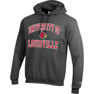 red university of louisville hoodie