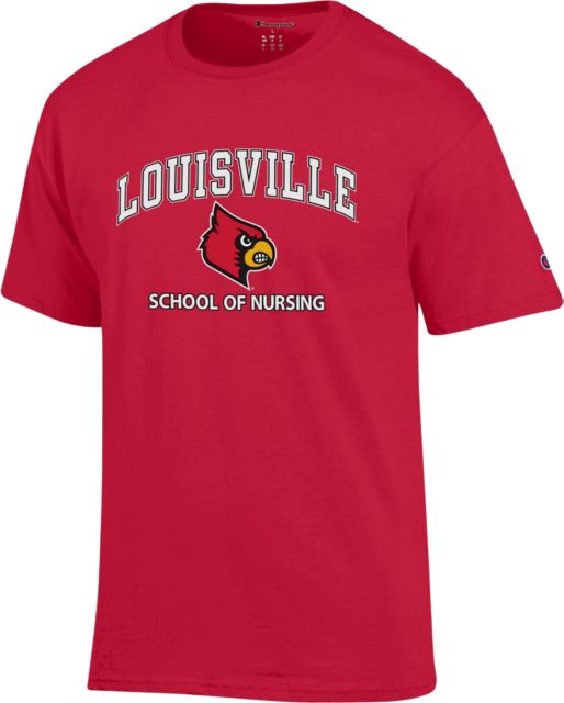 University of Louisville Cardinals School of Nursing Short Sleeve T-Shirt