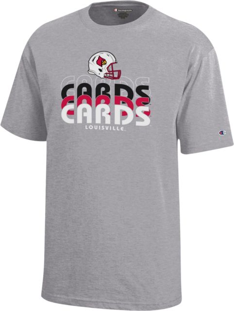 University of Louisville Cardinals Youth Football Short Sleeve T-Shirt