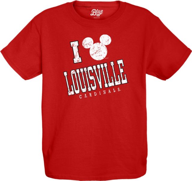 University of Louisville Cardinals Disney Youth Short Sleeve T-Shirt:  University of Louisville