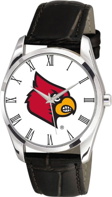 University of Louisville 26mm Ladies Leather Watch