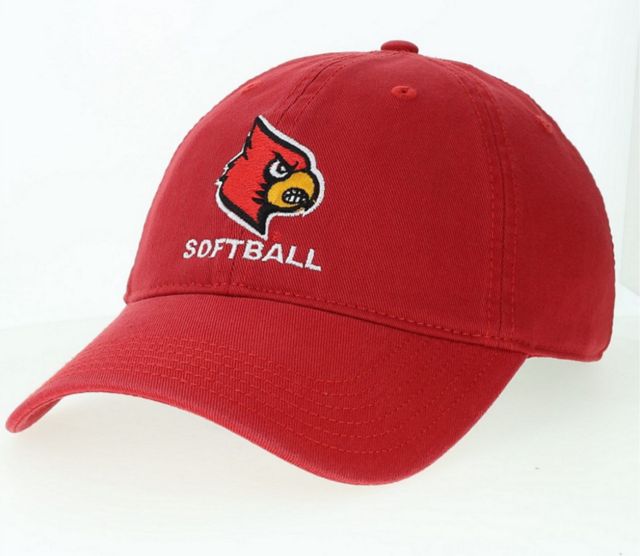 University of Louisville Cardinals Adjustable Cap | Zephyr | One Size | White | Hat/Adjustable