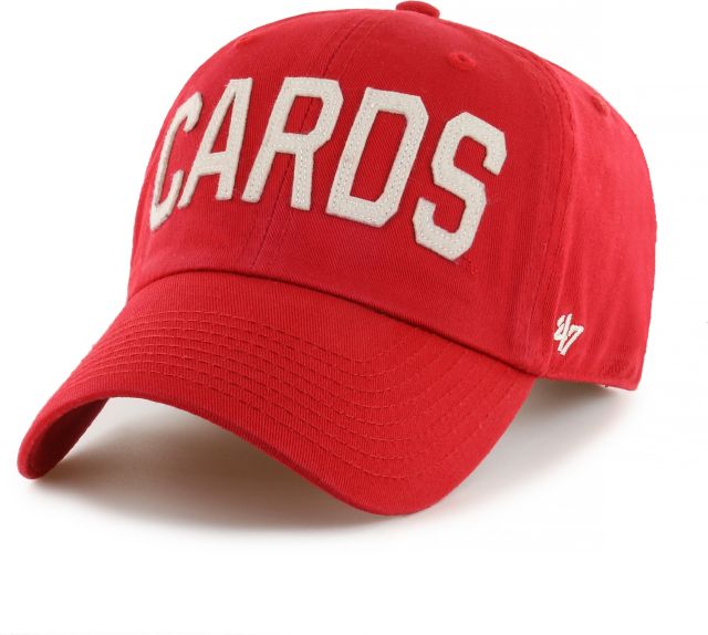 University of Louisville Cardinals Mesh Baseball Black Hat Cap Adjustable