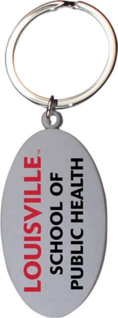 University of Louisville School of Public Health Key Chain | Fanatic Group | Silver