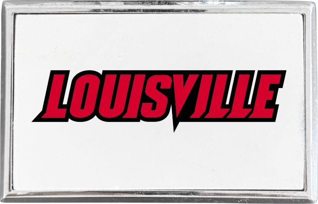 University of Louisville Rectangle Adhesive Emblem