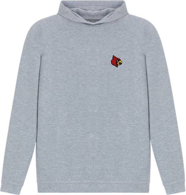University of Louisville Waffle Hooded Long Sleeve T-Shirt