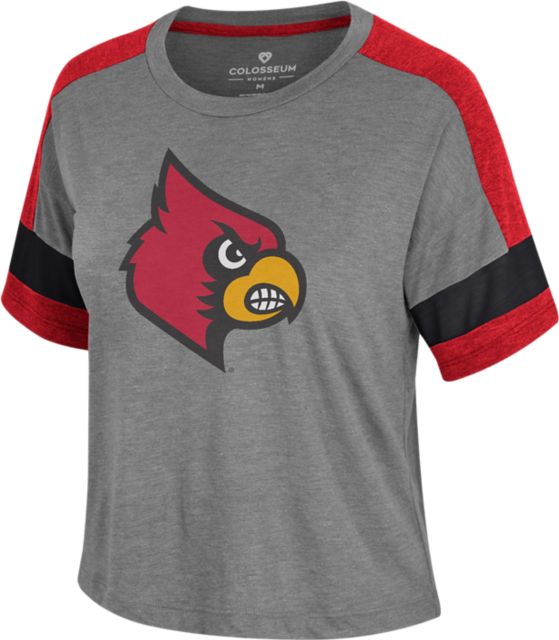 University of Louisville Women's Short Sleeve T-Shirt | League | Ash Grey | Small