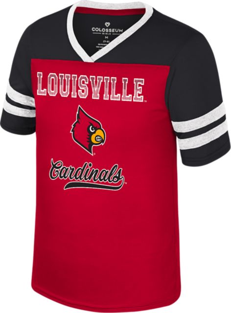 University of Louisville Cardinals Youth Girls Bling Short Sleeve T-Shirt