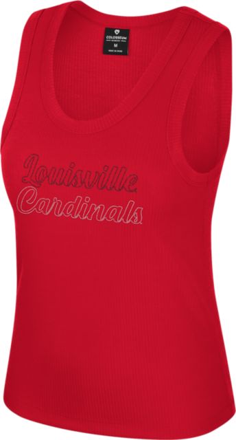 University of Louisville Cardinals Women's Ribbed Tank Top