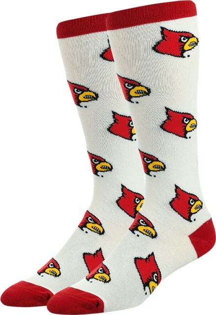 University of Louisville Cardinals Dress Socks