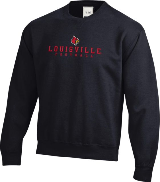 University of Louisville Football Cardinals Crewneck Sweatshirt