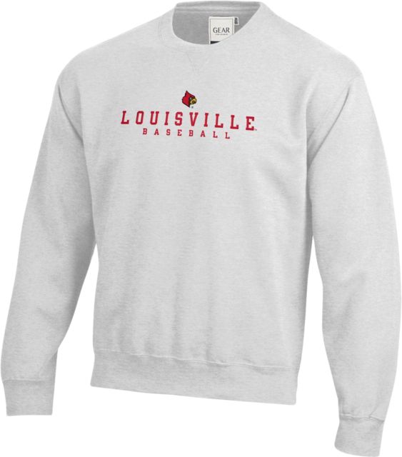 University of Louisville Cardinals Baseball Crewneck Sweatshirt