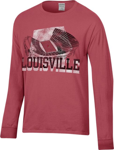 University of Louisville Cardinals Stadium Long Sleeve T-Shirt