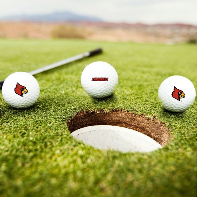 University of Louisville Cardinals Golfball 3-Pack