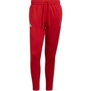 University of Louisville Cardinals Stadium Tapered Pants | Adidas | Power Red | Small