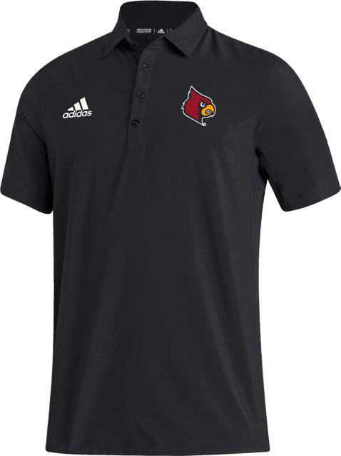 Louisville Cardinals adidas Climalite Polo Men's Red Used