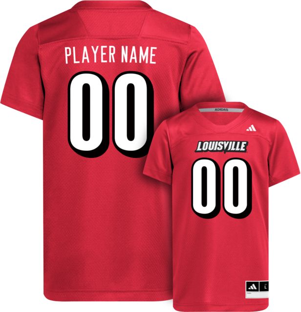 University of Louisville Football adidas Player Name Youth Replica Jersey