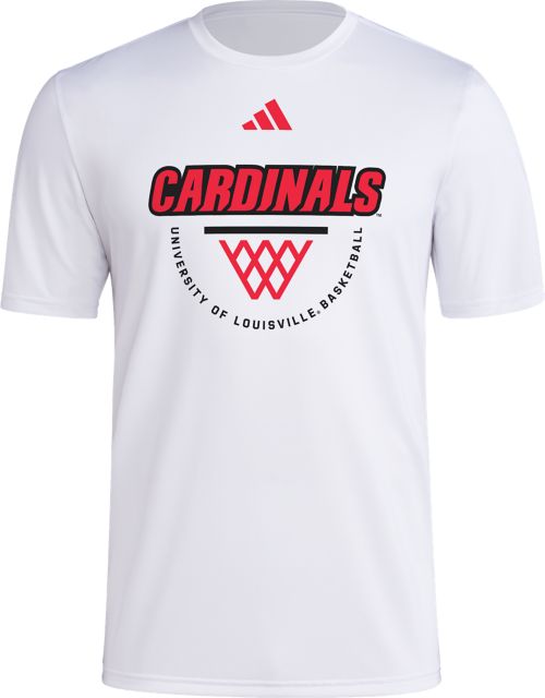 University of Louisville Cardinals Basketball Locker Room Practice Short Sleeve T-Shirt