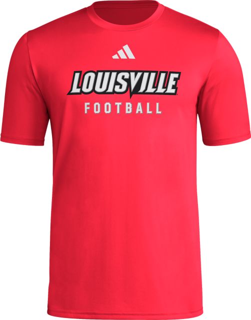 University of Louisville Cardinals Football Pre-Game Locker Room Short Sleeve T-Shirt